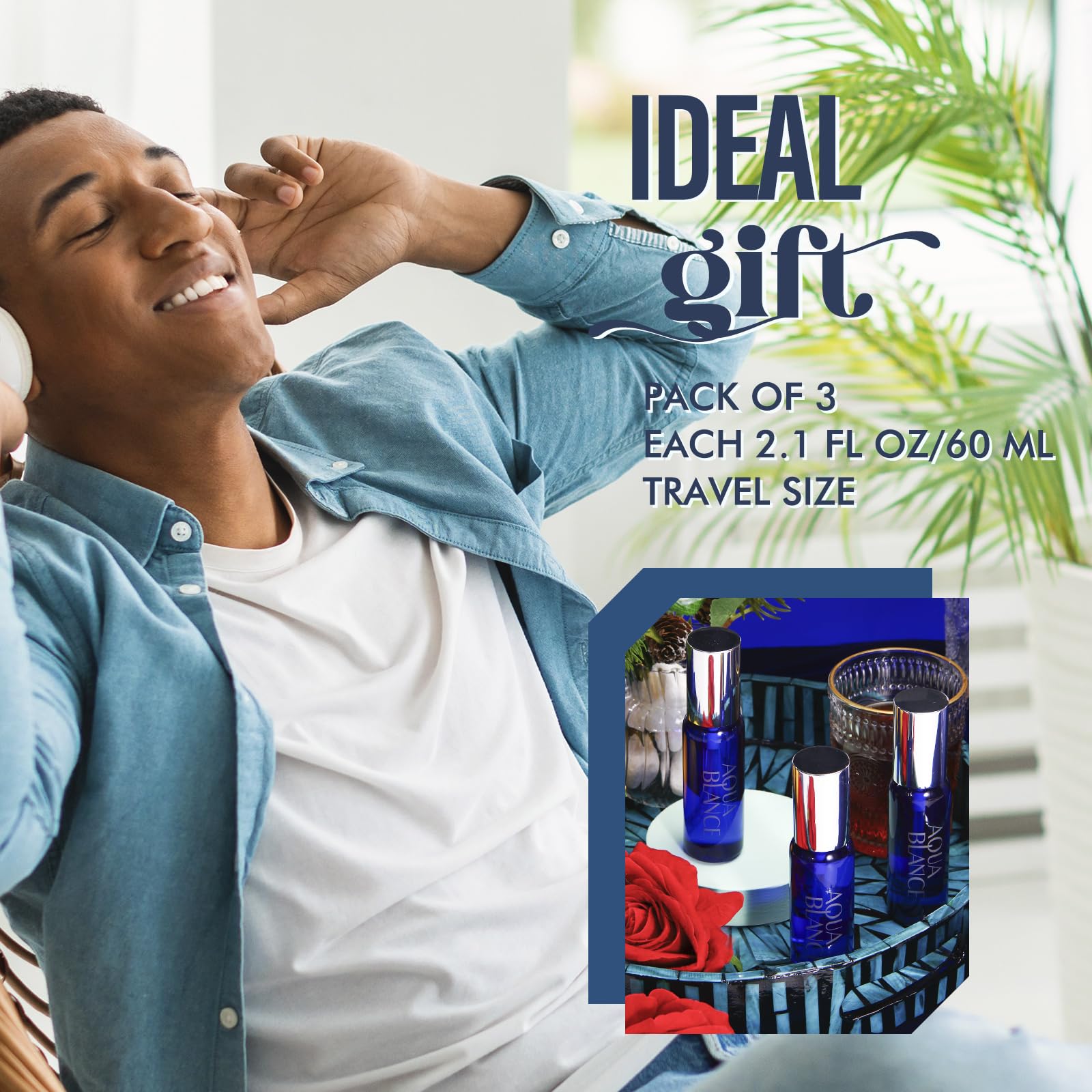 AQUA BLANCE gift-ready packaging for travelers and fragrance lovers