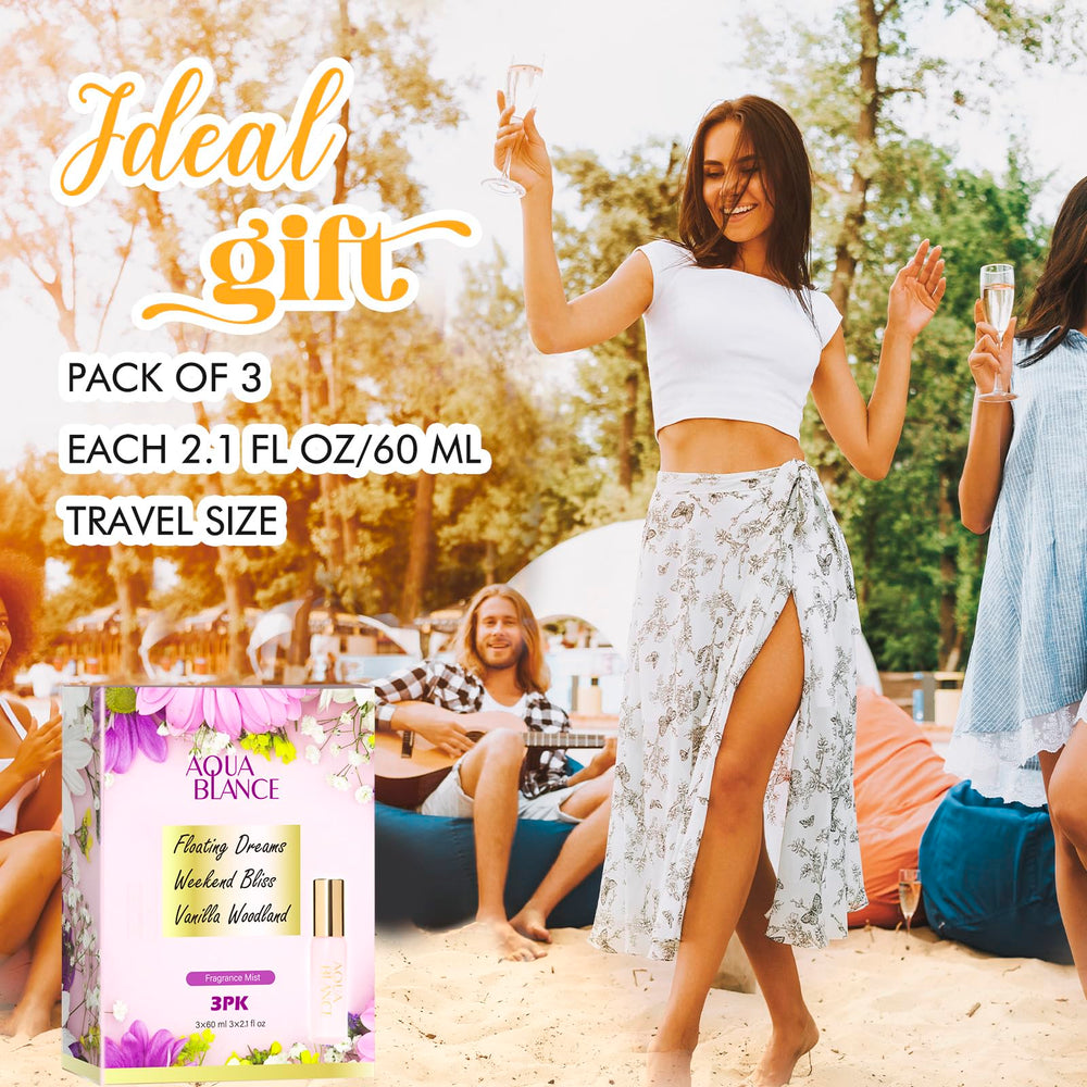 AQUA BLANCE mist spray nozzle close-up showing easy, even application