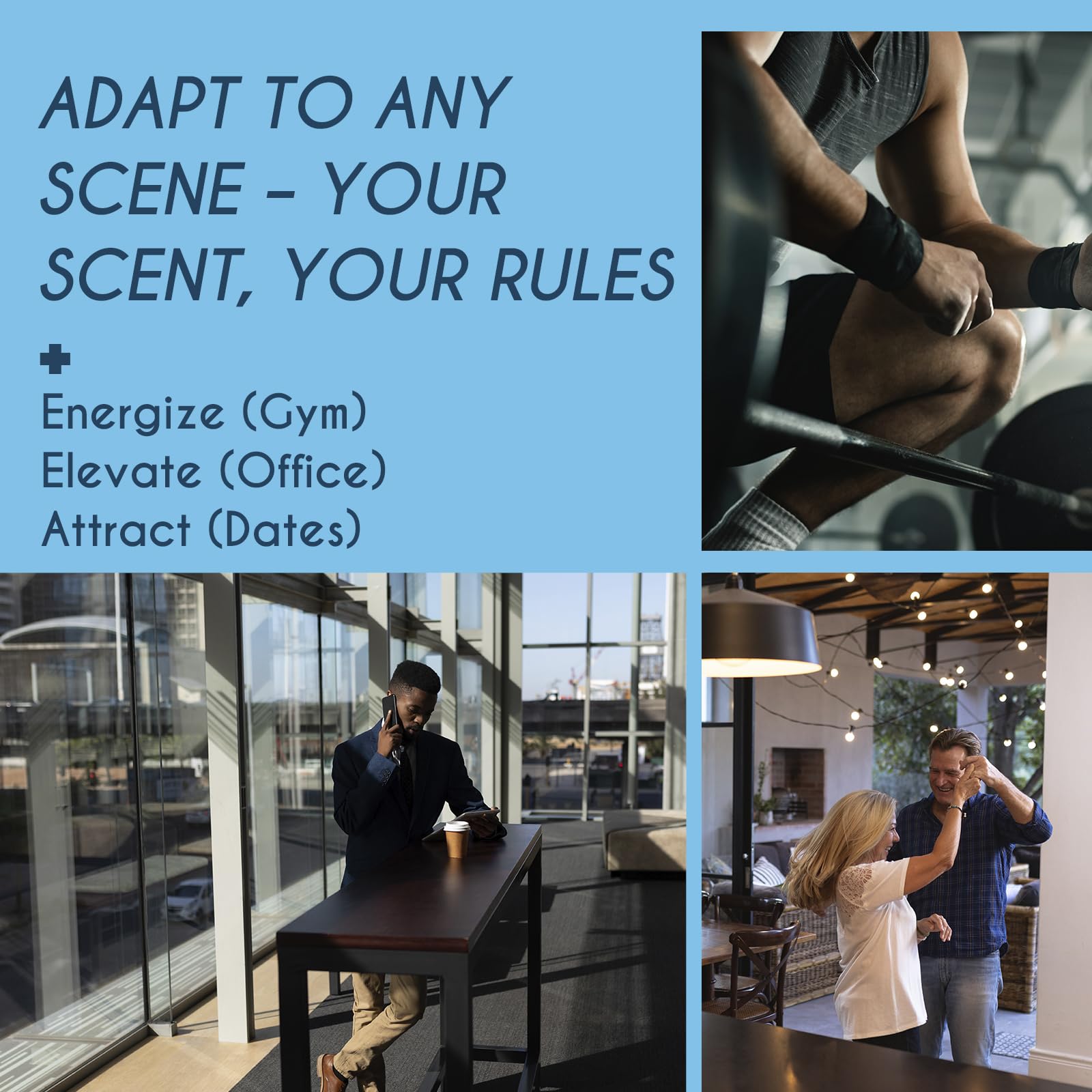AQUA BLANCE on-the-go application for quick refresh between activities