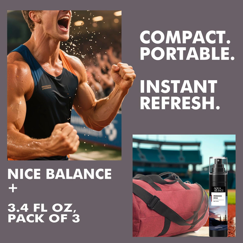 AQUA BLANCE Pack of 3 displays convenient, diverse scents in one set.