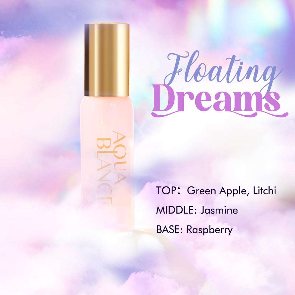 AQUA BLANCE Weekend Bliss bottle with lavender notes for calm moments