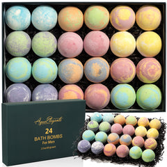 Aqua Elegante bathbomb coconut: enduring fragrance for a calming, masculine bath
