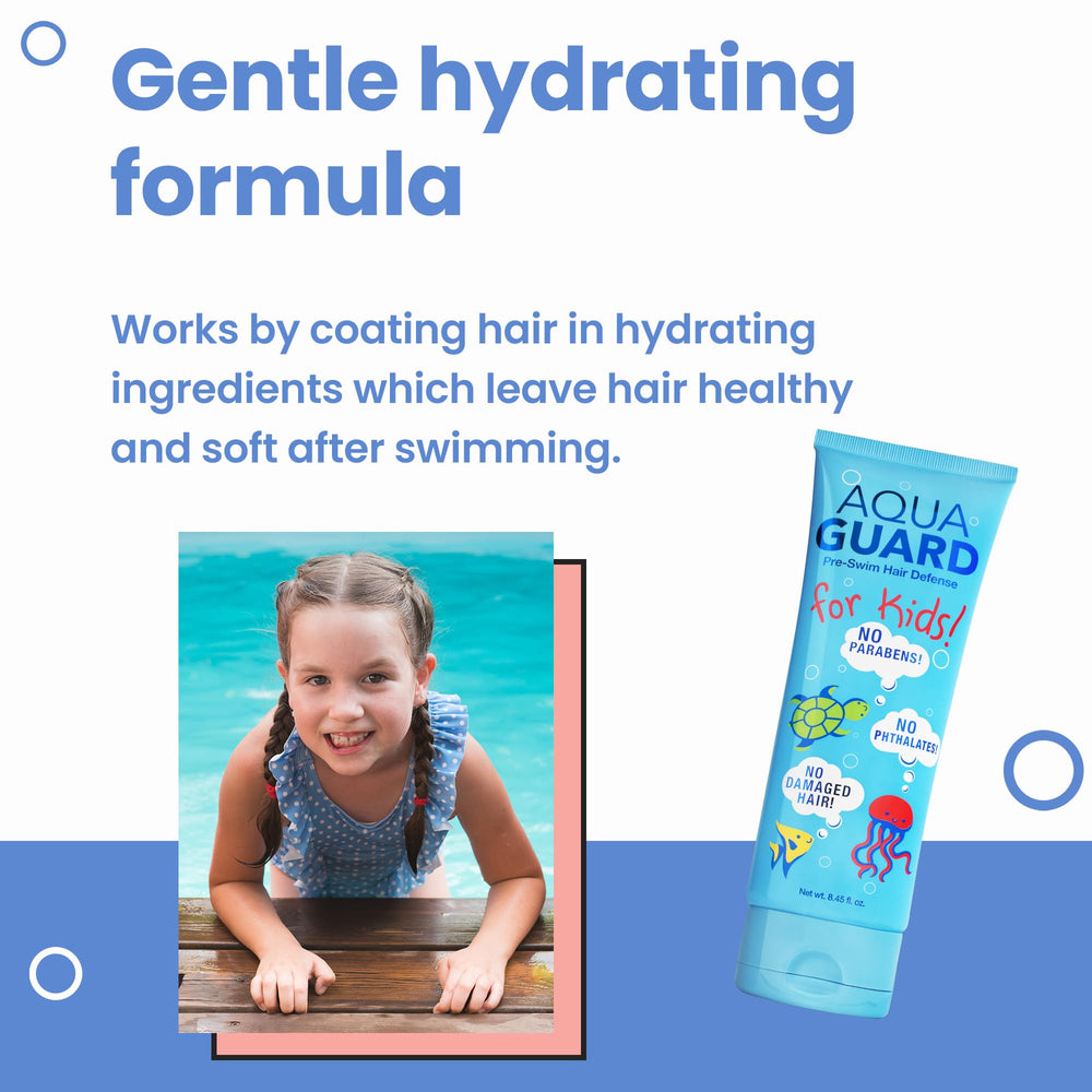Aqua Guard huele bien: cabello con aroma fresco tras la piscina.