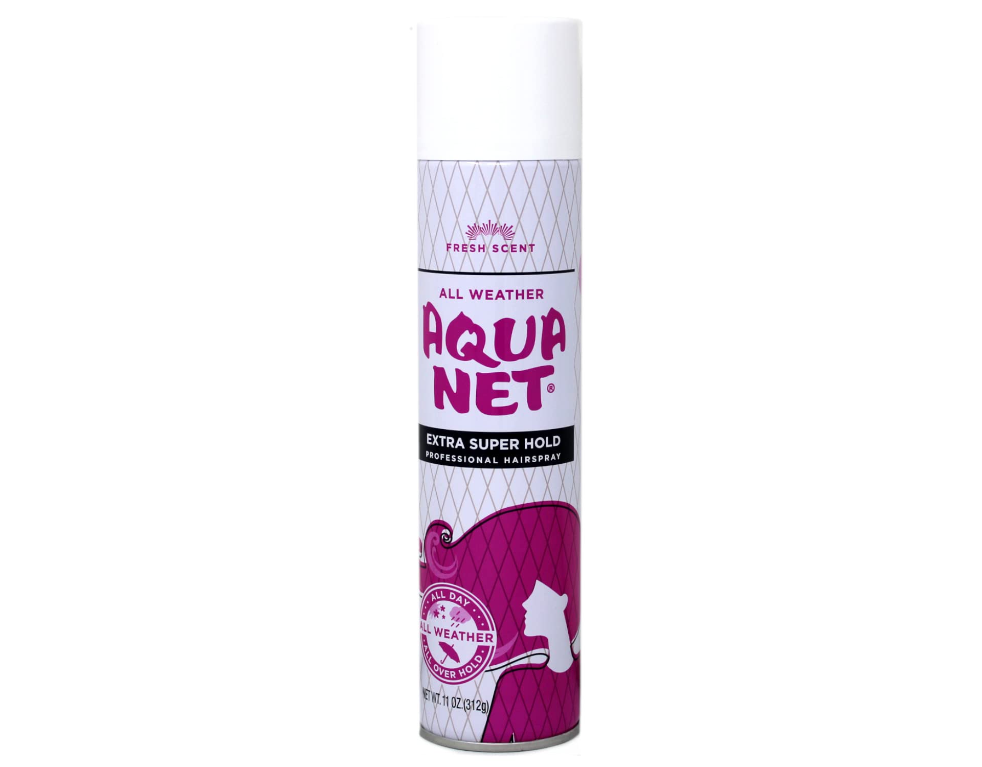 Aqua Net Profesional botella ergonómica facilita la aplicación diaria.