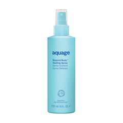 Aquage Beyond Body Sealing Spray, botella de 8 oz, brillo suave y protección.