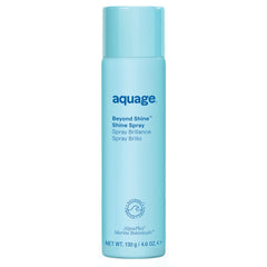 Aquage Beyond Shine bottle-dispense shows even coverage for radiant shine.
