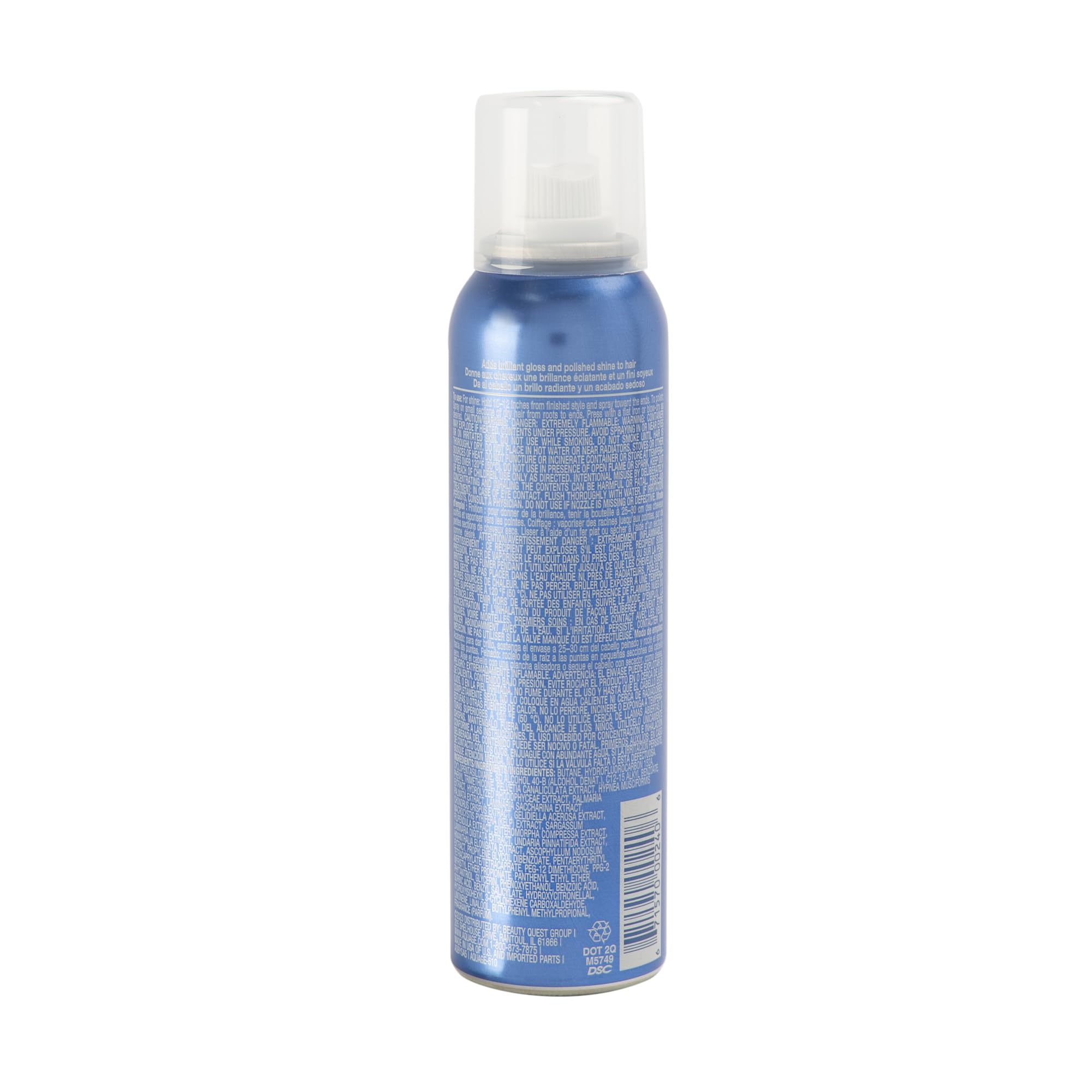 Textura sedosa y rizos definidos con AQUAGE Beyond Shine Spray