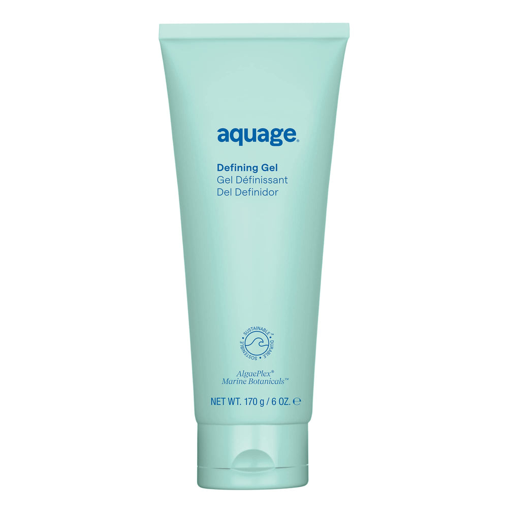 AQUAGE Defining Gel: botella visible para rizos naturales con definición sin encrespamiento
