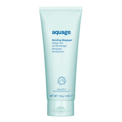 Aquage Molding Megagel wet-look hold for sculpted, glossy finishes.