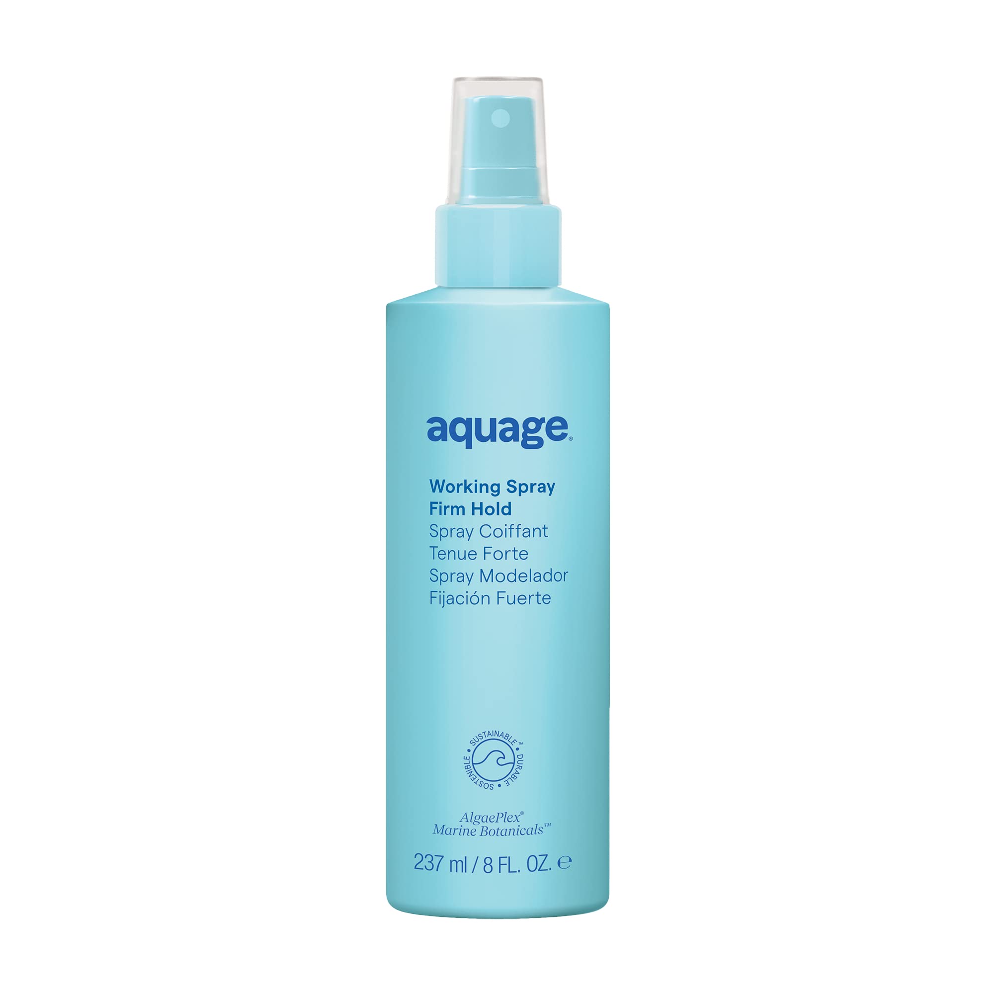 Aquage fijación firme sin aerosol para peinados duraderos