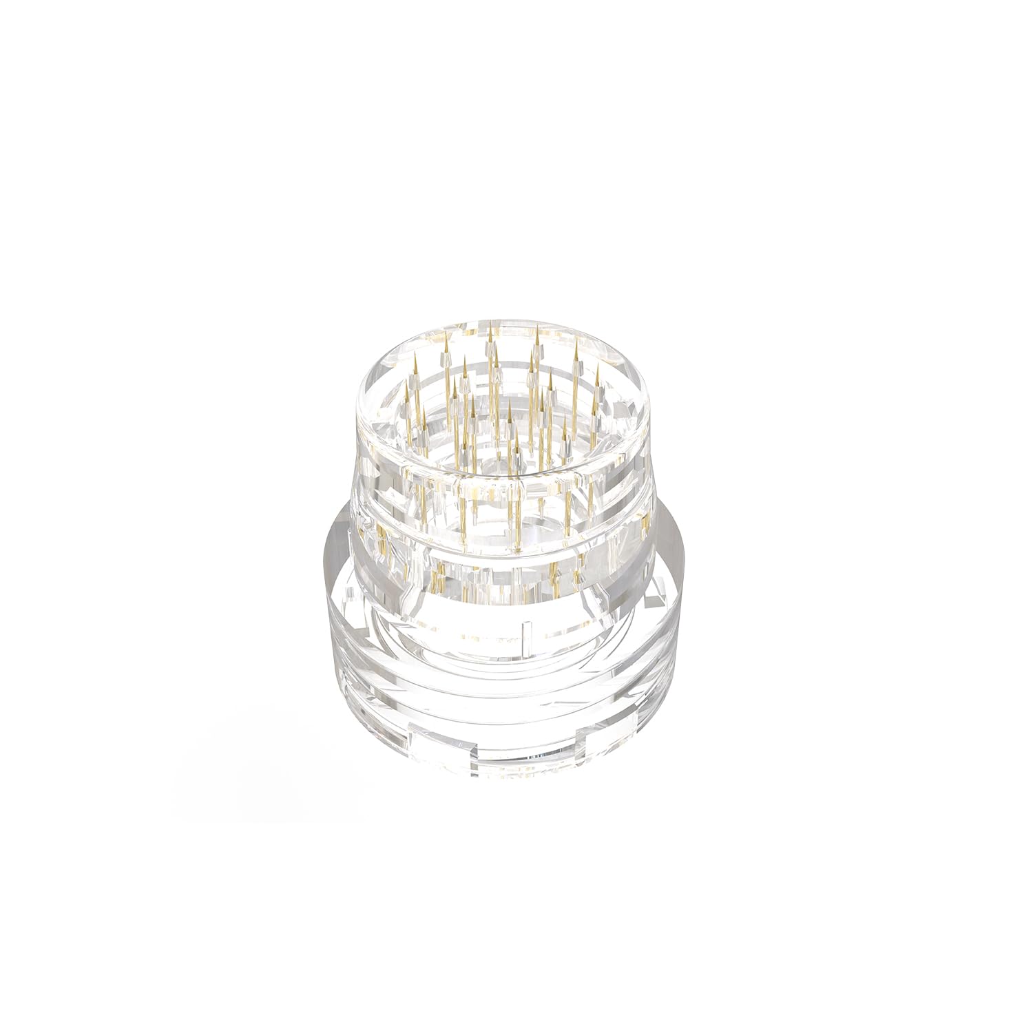 AQUAPEN replacement head with threaded vial connection enabling quick installation.