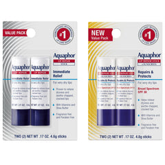 Aquaphor bálsamo reparador labial SPF30 alivia sequedad