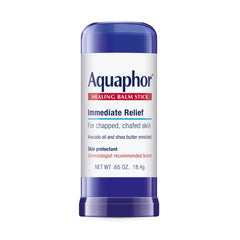 Aquaphor Healing Balm Stick, empaque práctico para cuidado diario de piel sensible.