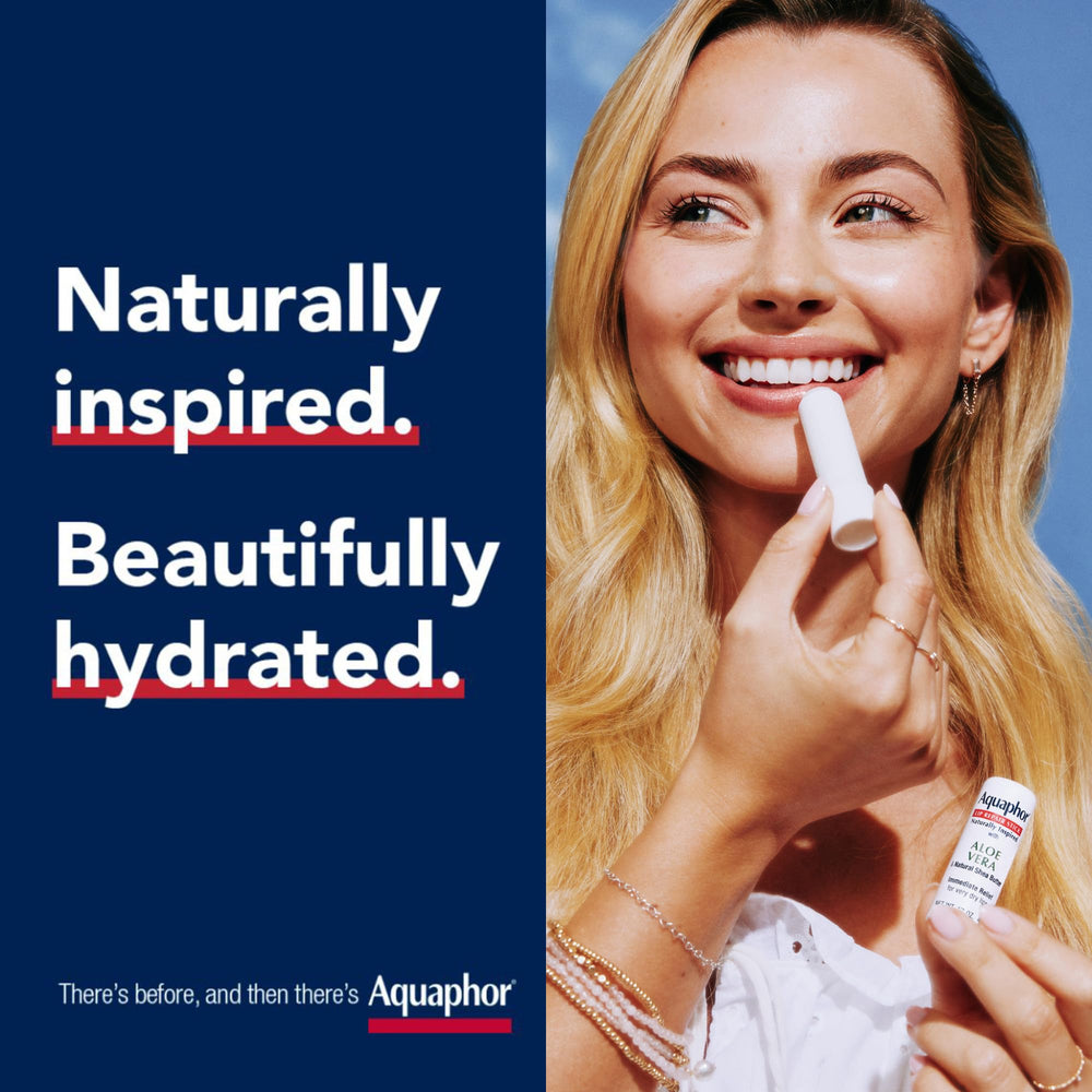 Aquaphor Shea Butter formula emphasizes nourishing hydration.