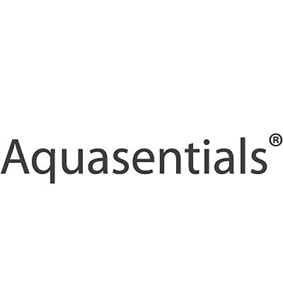 Aquasentials pouf de malla diseño práctico para almacenamiento ordenado.
