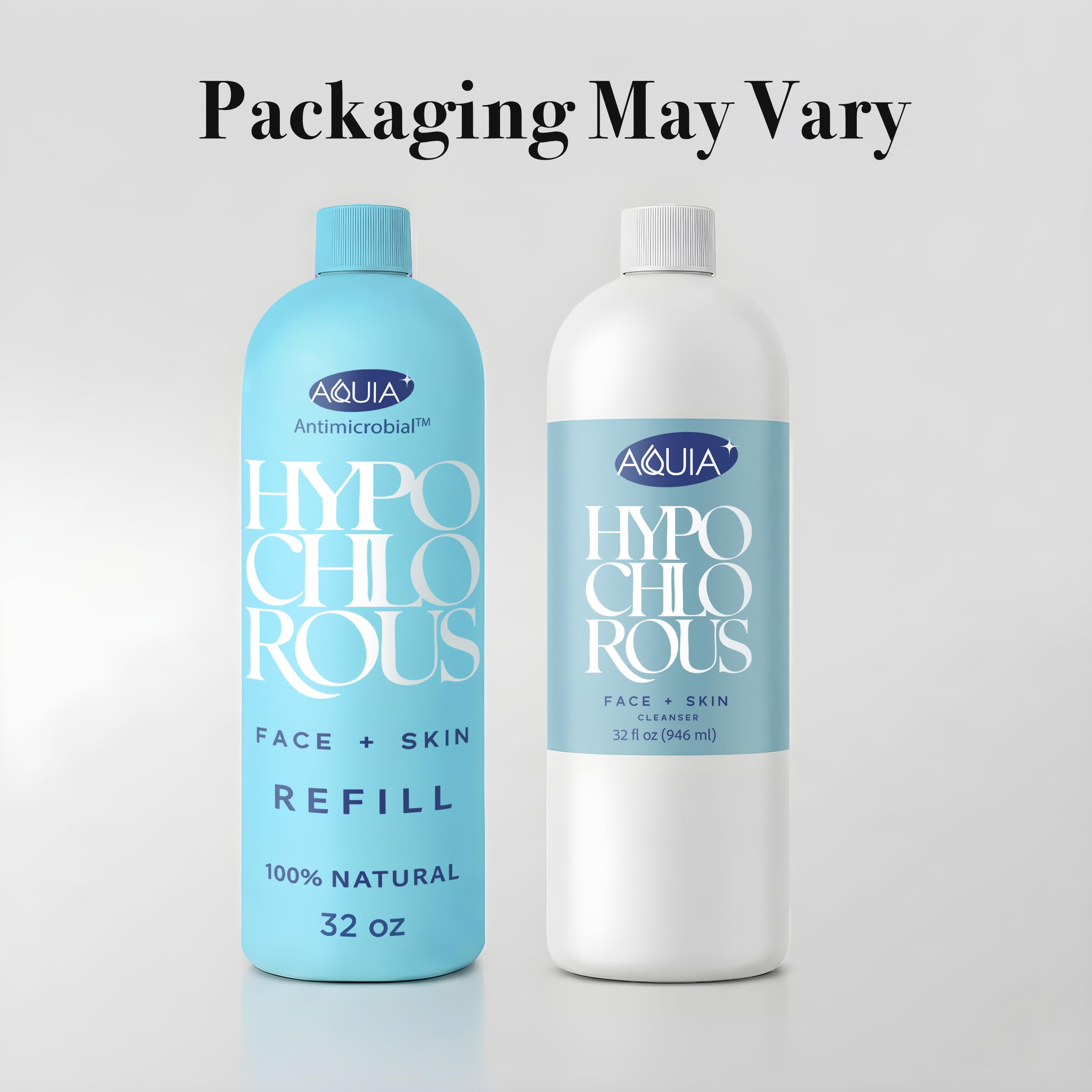 Aquia hypochlorous antimicrobial skin spray in packaging for everyday protection.