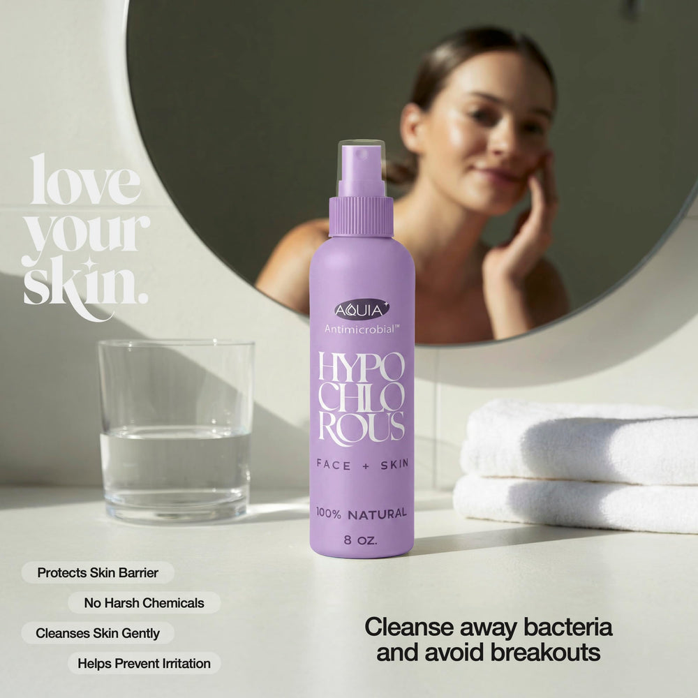 Aplicación en ojos, rostro y piel con Aquia