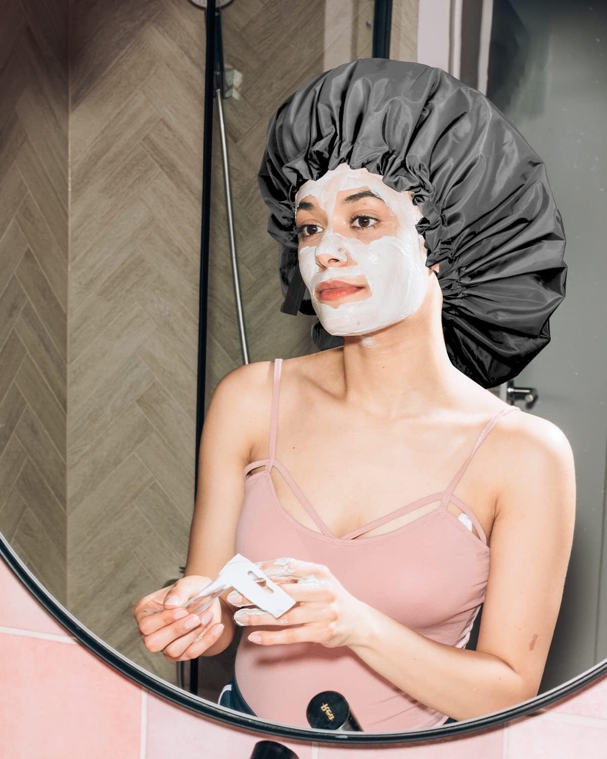 Confort y protección del cabello con el gorro Aquior.