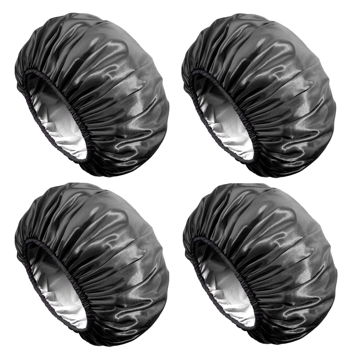 Gorro Aquior extra grande con doble capa mantiene el cabello seco durante la ducha