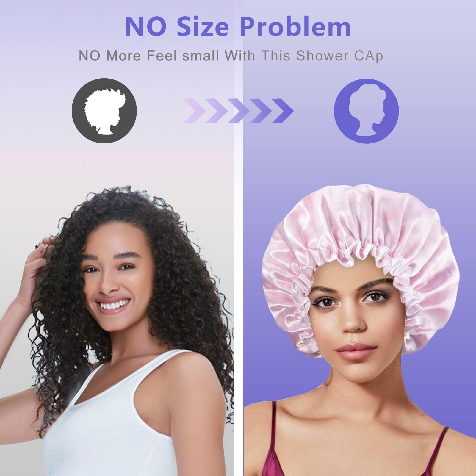 Gorro de ducha Aquior para mujeres cómodo y práctico