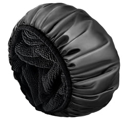 Gorro Aquior de ducha con 3 capas impermeables para cabello seco tras la ducha