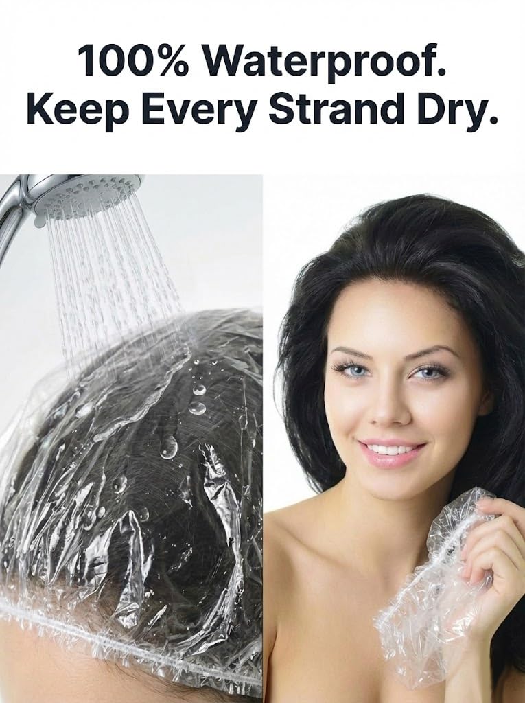 Aquior Shower Cap multi-use hacks for travel, kitchen, and rain protection.