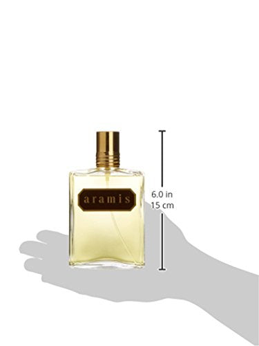 Aramis packaging box opened showing 240 ml bottle, premium gift-ready presentation.