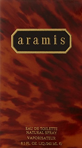 Aramis cologne bottle side view, classic design with long-lasting scent for evenings.