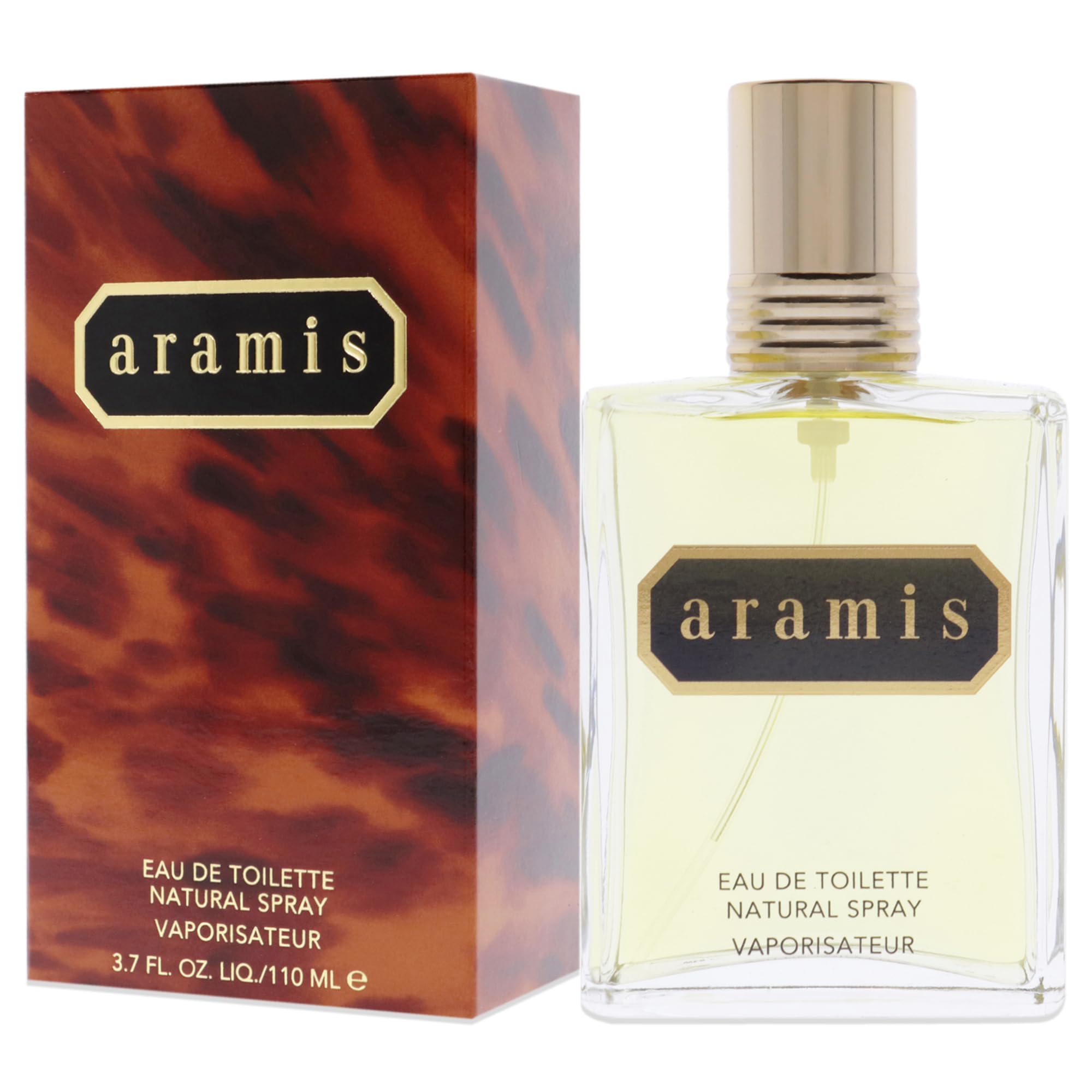 Aramis packaging front box image, new in box presentation