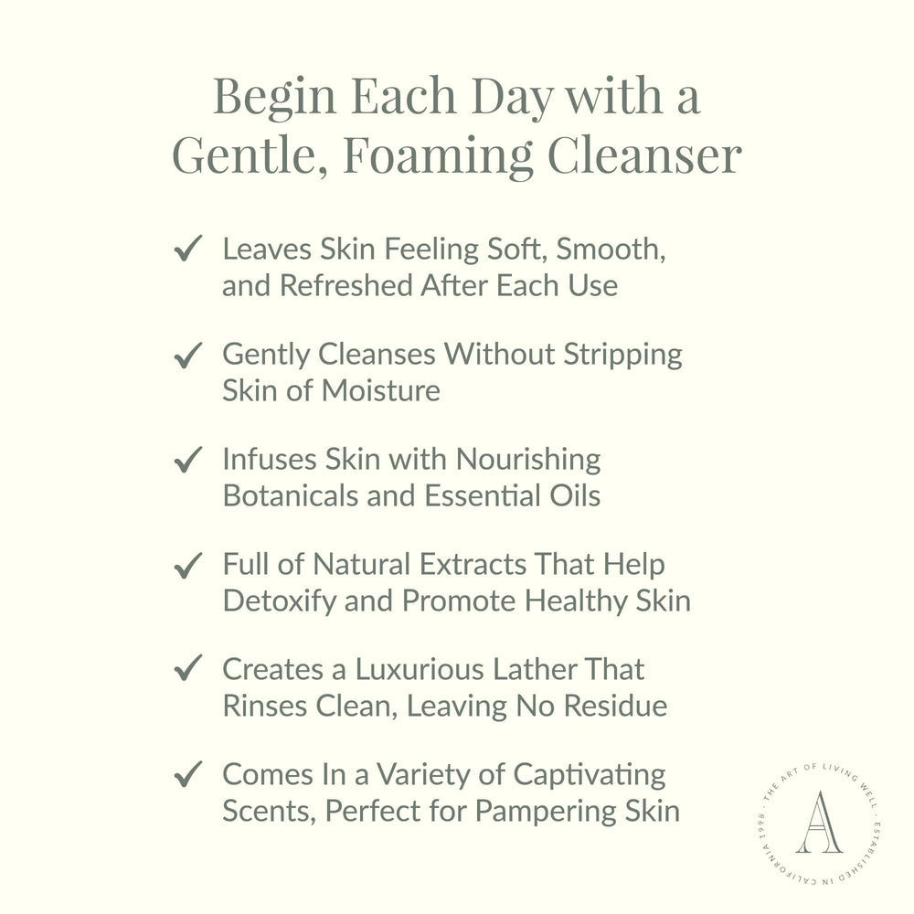 Archipelago Botanicals Milk Body Wash bottle pour demonstrates easy dispensing for a quick, refreshing wash.