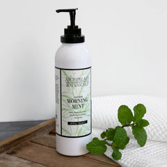 Close-up of light, non-greasy lotion texture ready for absorption
