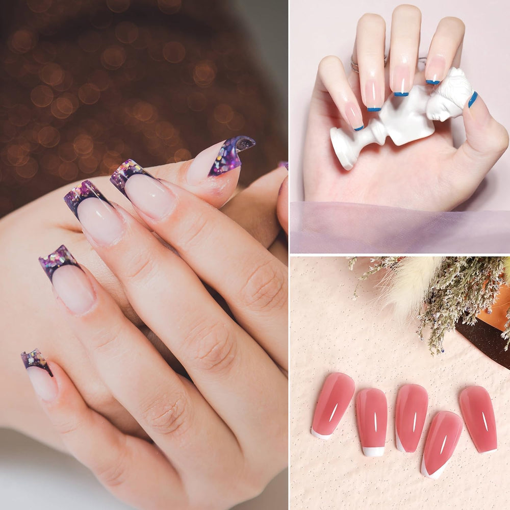Arcjunys silicone tip picks up delicate French tip designs crisply.