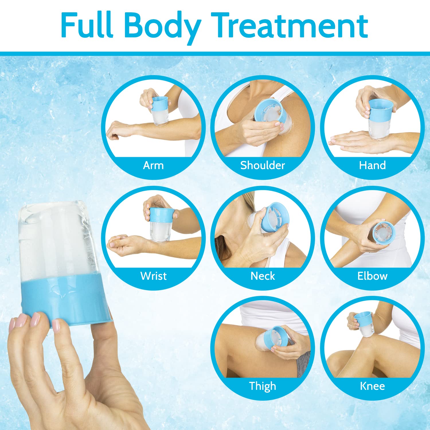 Arctic Flex double-pack with cups and roller