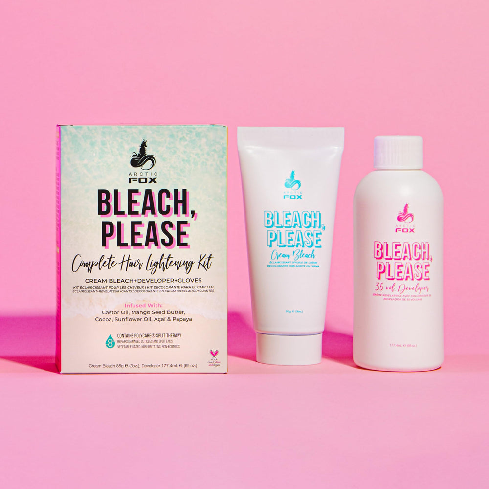 ARCTIC FOX Bleach Please latex-free gloves protect hands during coloring