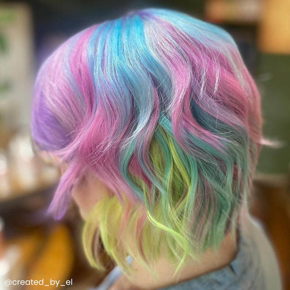 ARCTIC FOX conditioning-dye formula colors while nourishing hair