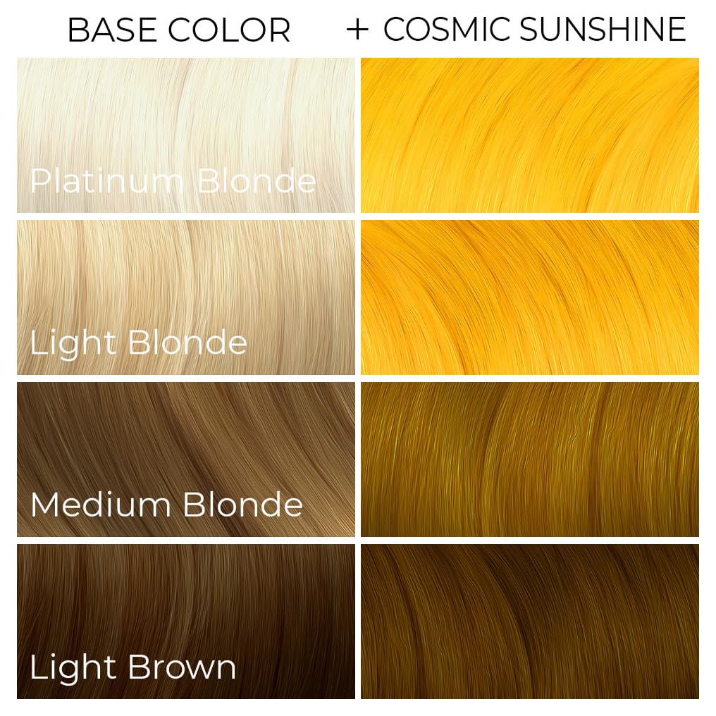 ARCTIC FOX Cosmic Sunshine packaging, highlights vegan and cruelty-free dye option
