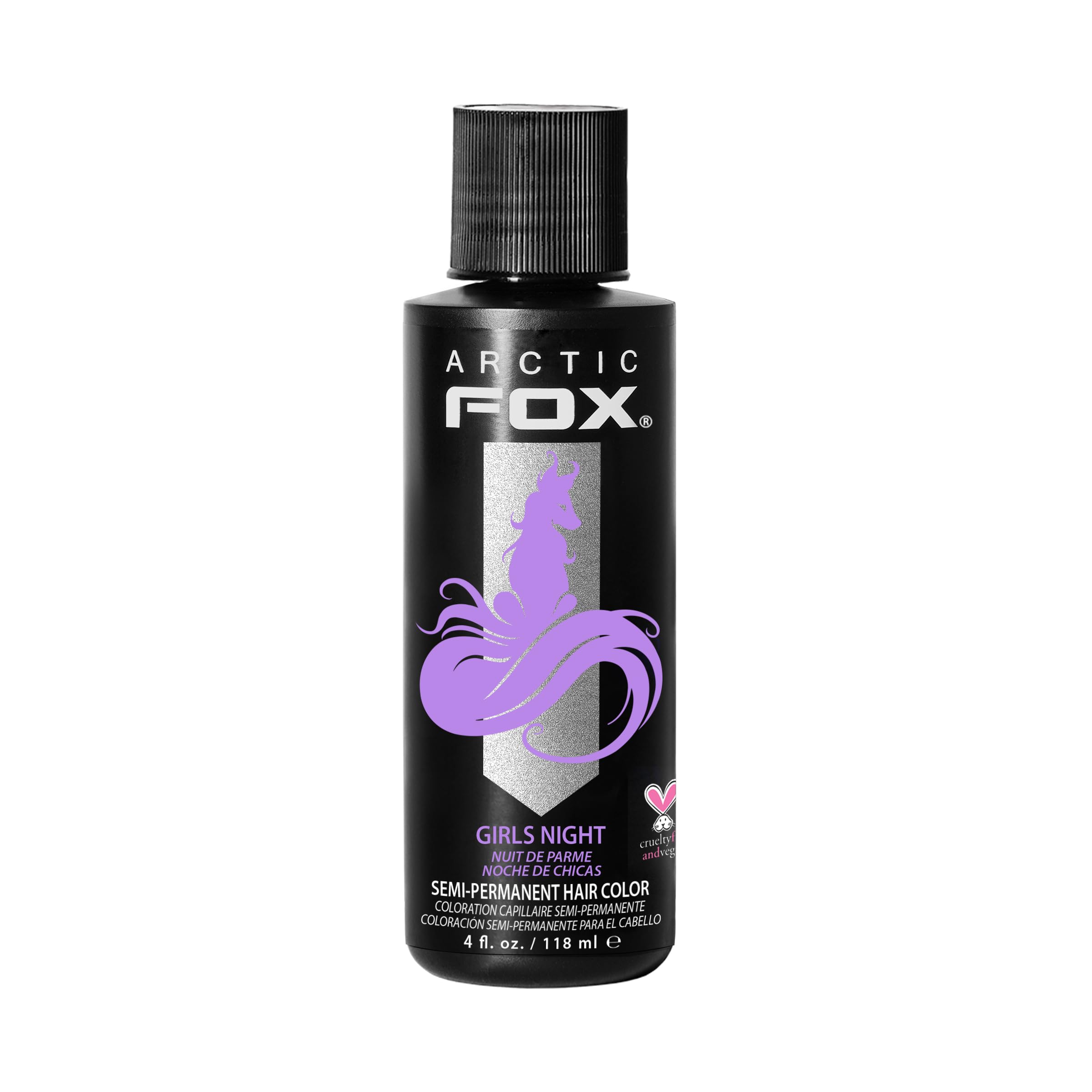 ARCTIC FOX Girls Night pastel lilac shade for vibrant color