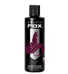 ARCTIC FOX Ritual burgundy dye bottle pouring for rich color