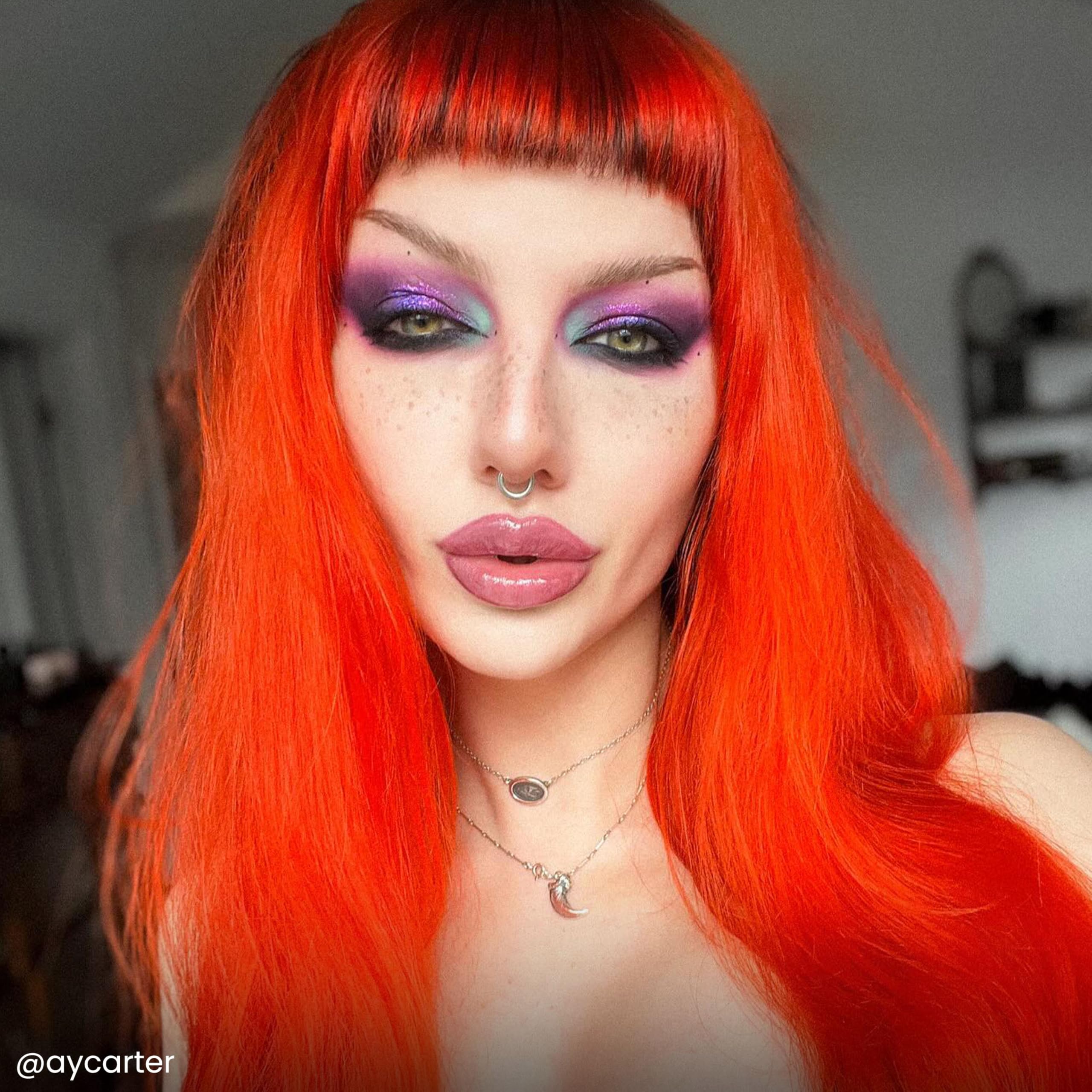 ARCTIC FOX Sunset Orange vegan ingredients label highlights cruelty-free formula