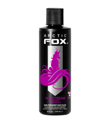 ARCTIC FOX Violet Dream bottle with vibrant vegan dye for bold color.