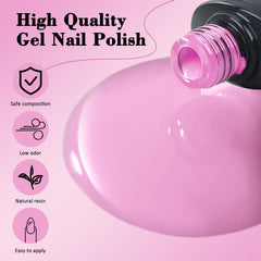 ARCWEISSO base coat and glitter top coat for long lasting shine.