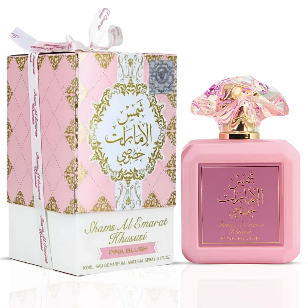 Ard Al Zaafaran Pink Blush bottle front view for daily wear