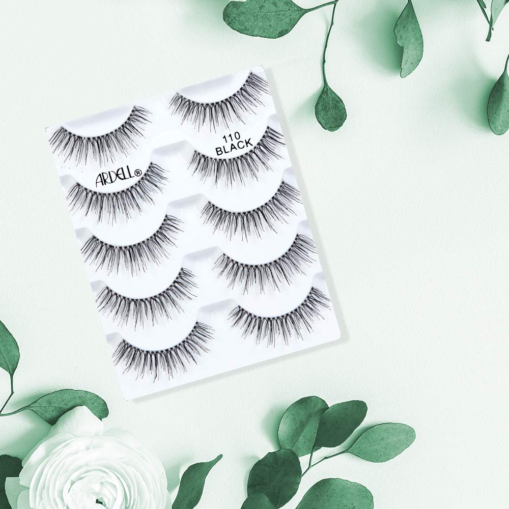 Ardell 110 Black reusable multipack lashes for budget-friendly styling