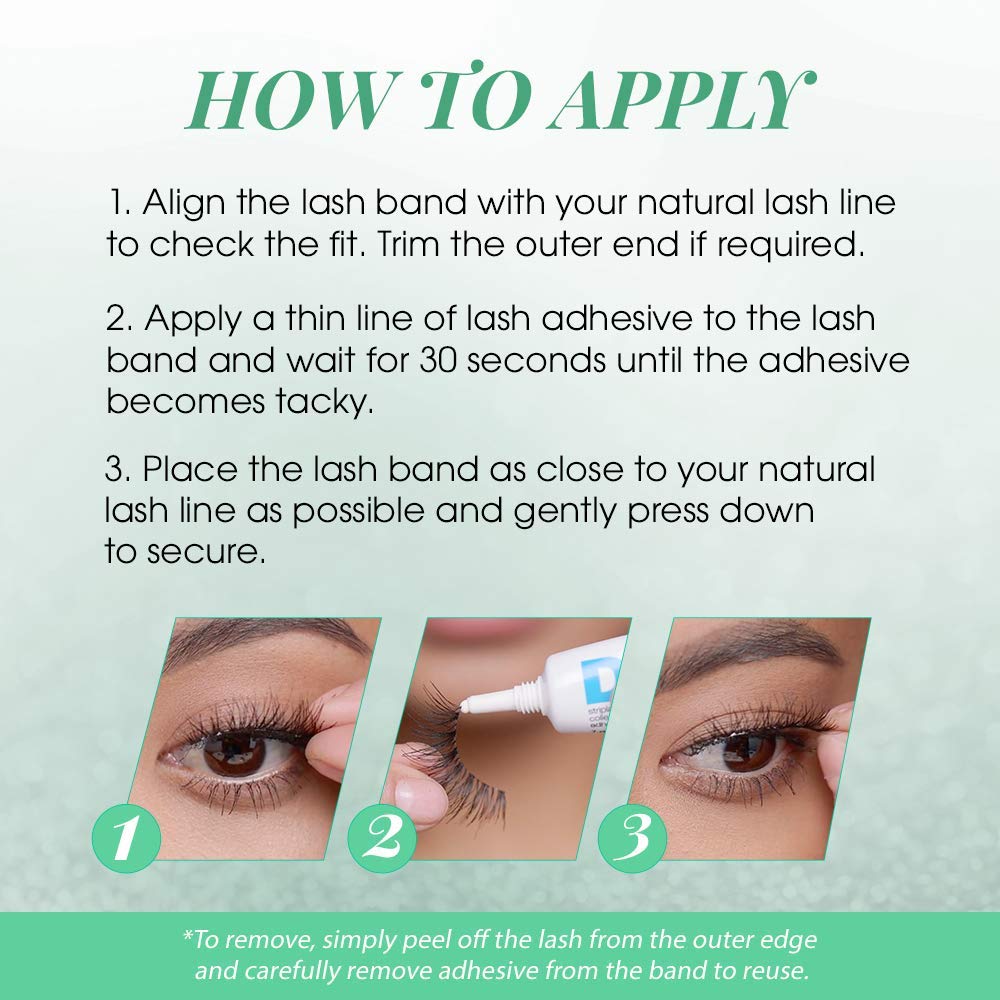 Ardell 110 Black waterproof lashes stay put all day