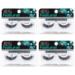 Ardell 120 Black natural-look strip lashes for everyday enhancement