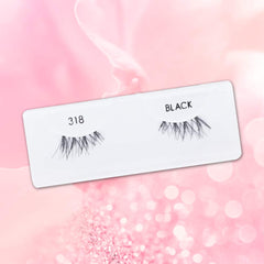 Four-pack Ardell Accent Lashes 318 for daily glamour and easy styling.