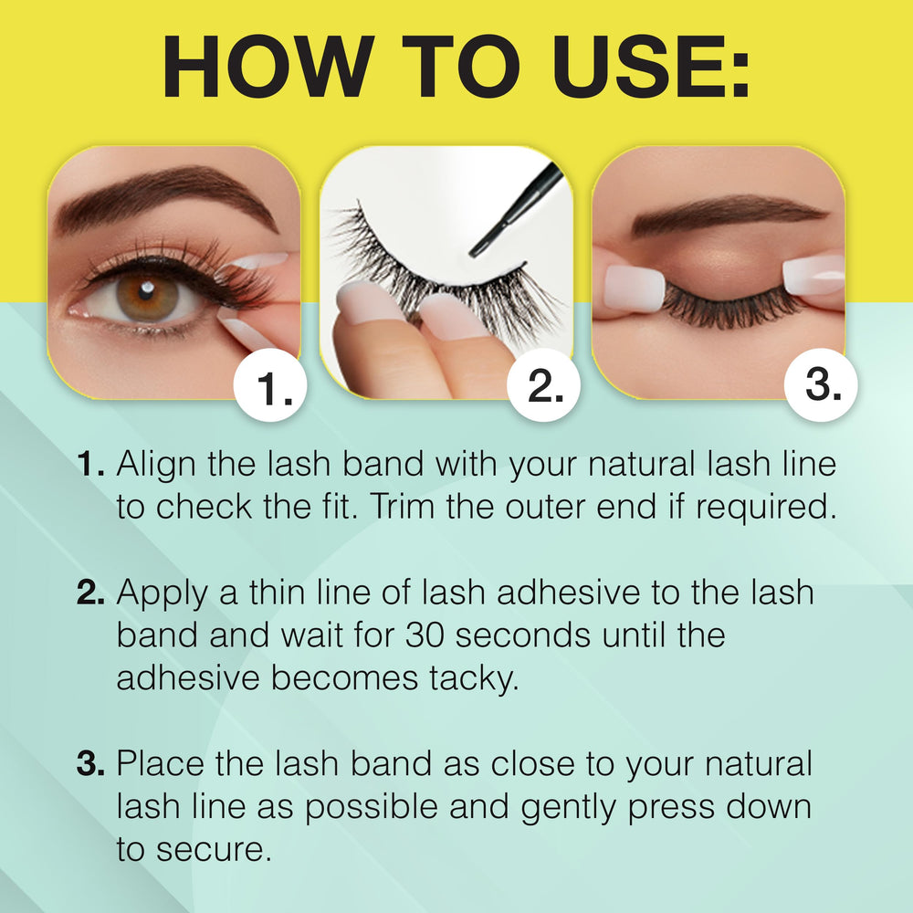 Ardell Active Lash Pump’n crisscross texture adds natural depth.