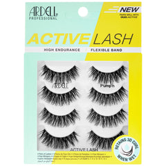 Ardell Active Lash Pump’n strip lashes for natural volume and day-long wear.