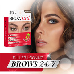 Ardell Brow Tint Kit polvo-tinte para cejas con cobertura de canas.