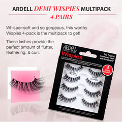Ardell Demi Wispies two-pack for convenient, layered lash options.